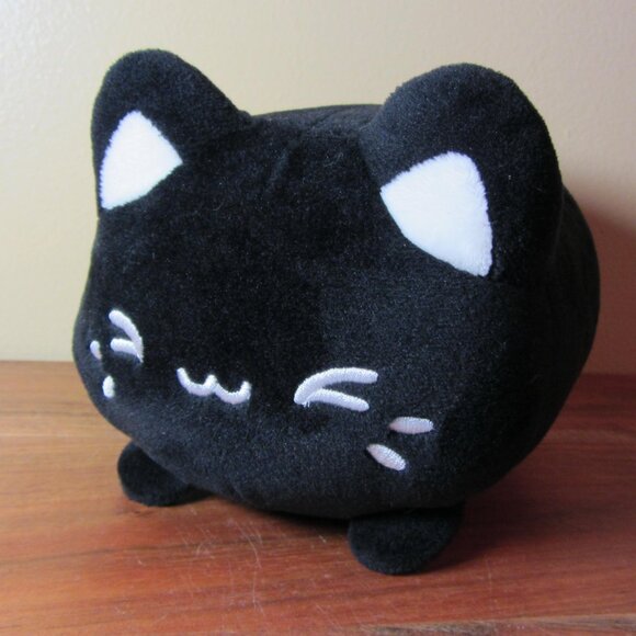 plush Aurora 2022 tasty peach black cat meowchi kawaii (W5849) - Picture 1 of 12